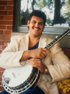Tony Martini and Banjo